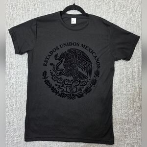 Black Velvet Graphic Mexico T-Shirt